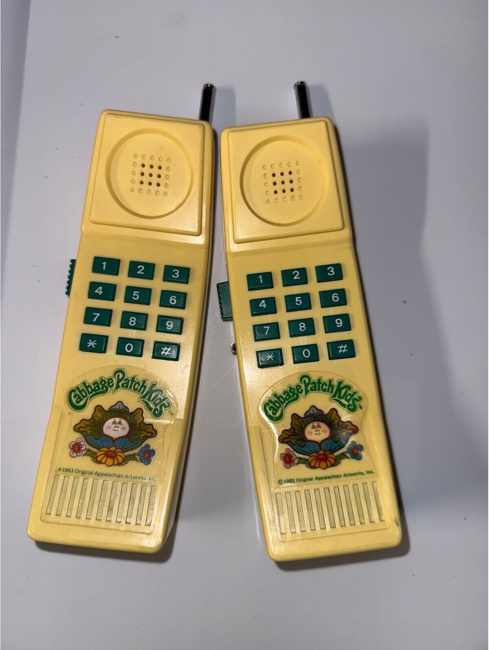 Vintage Cabbage Patch Kids Toy Walkie Talkies Set Non-Working